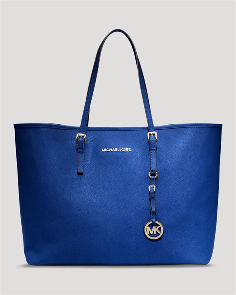 michael kors jet set item blau|michael kors jet set pouch.